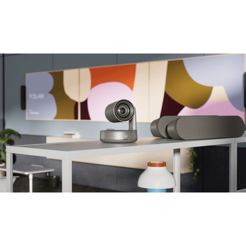 Système de Conference Cam Logitech Rally Ultra HD 4K pour réunions professionnelles
