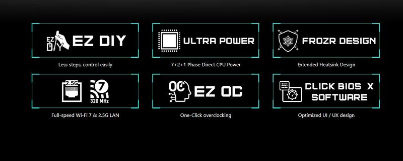 MSI B840 GAMING PLUS WIFI connectivity