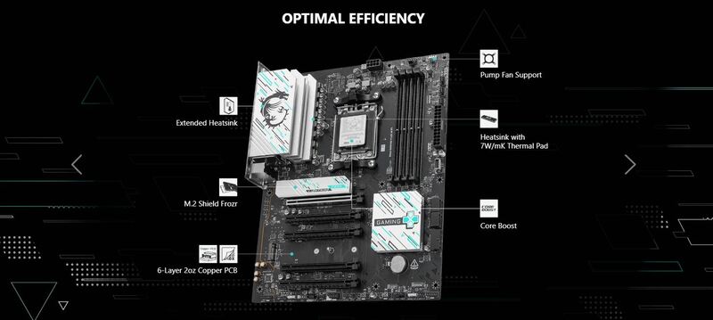 MSI B840 GAMING PLUS WIFI features