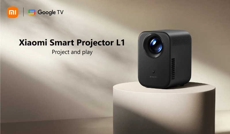 Vidéo Projecteur XIAOMI Smart L1 EU vue avant design noir
