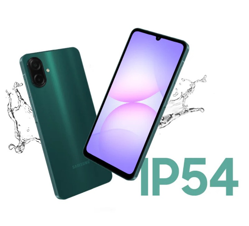 Écran 6,7 pouces LCD PLS Samsung Galaxy A07 Vert