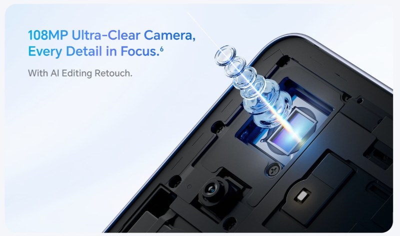 HONOR X8D smartphone caméra 108 MP batterie longue durée