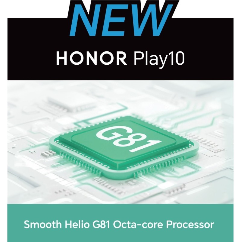 Honor Play 10 écran HD 6.74 pouces tactile