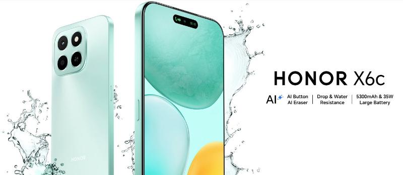 Écran Honor X6C Smartphone 6.61 pouces 120 Hz Écran Honor X6C Smartphone 6.61 pouces 120 Hz