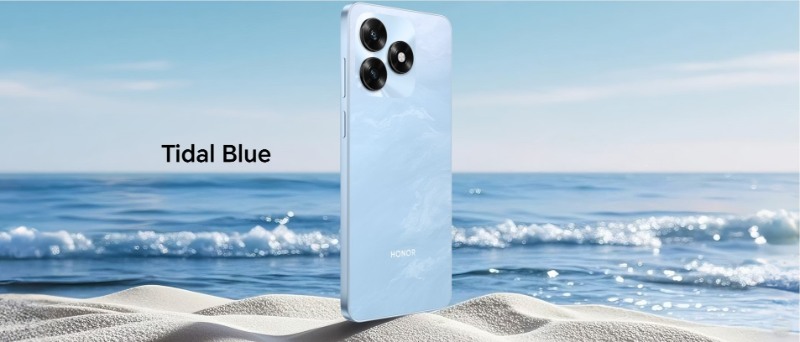 Smartphone Honor X5c Plus Bleu grand écran 6.74 pouces fluide