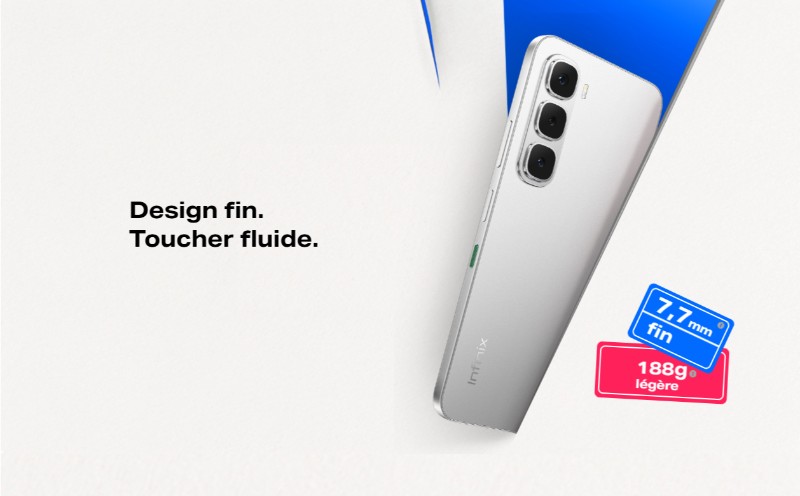 Smartphone Infinix HOT 60i 128Go double SIM violet