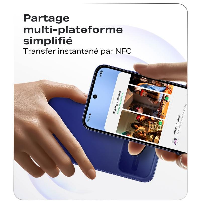 Smartphone Infinix Smart 20 Shadow BLACK double SIM et 4G NFC