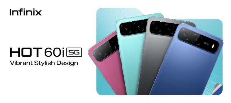 INFINIX Hot 60I 5G smartphone Rouge Prune grand écran 6,7 pouces