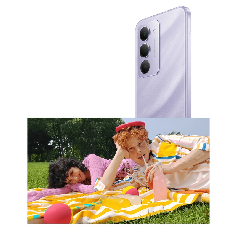 Redmi 15 double appareil photo 50MP design violet sableux