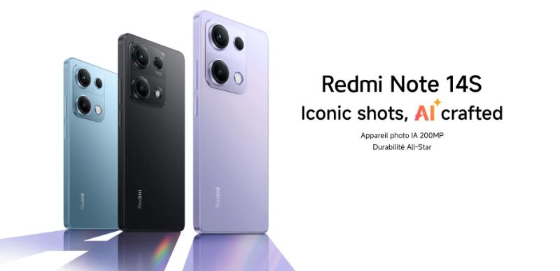 Redmi Note 14S prix Tunisie
