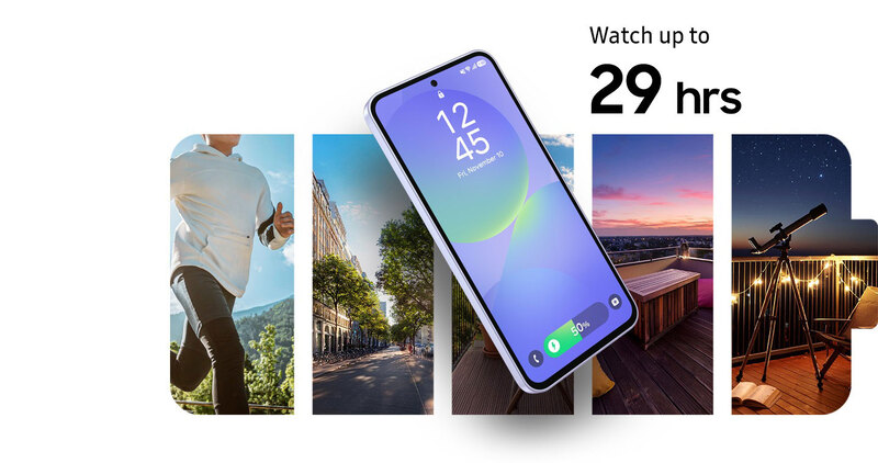 Vue arrière Samsung Galaxy A36 5G triple caméra 256Go