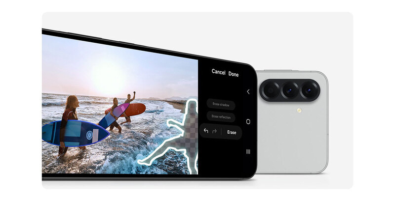 Samsung Galaxy A56 5G Android 15 design élégant Graphite
