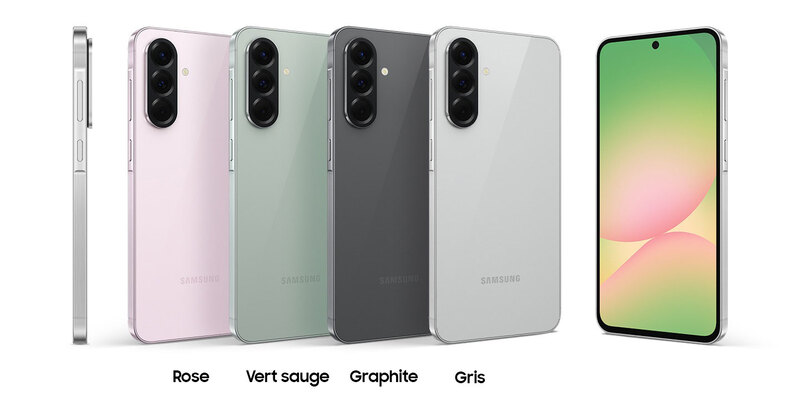 Écran Super AMOLED 6.7 pouces Galaxy A56 120Hz Tunisie