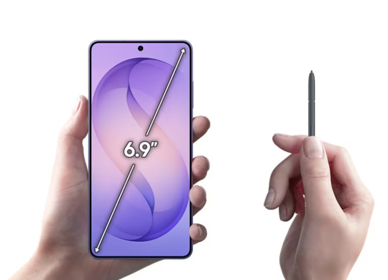 Samsung Galaxy S26 Ultra noir design premium cadre titane