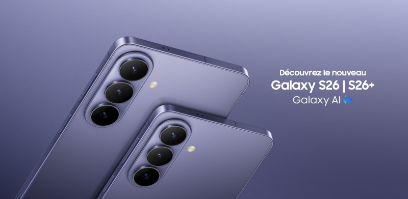 Galaxy S26 smartphone Samsung 5G violet cobalt design premium