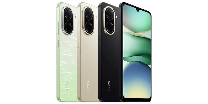 Redmi A5 avec batterie 5200 mAh et charge rapide 15W pour une autonomie prolongée Redmi A5 avec batterie 5200 mAh et charge rapide 15W pour une autonomie prolongée