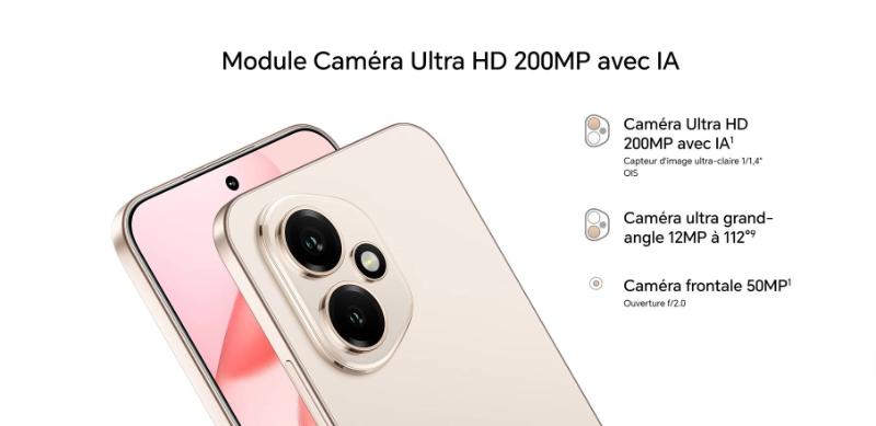 Mobile HONOR 400 5G connectivité 5G, Bluetooth 5.4 et Android 15