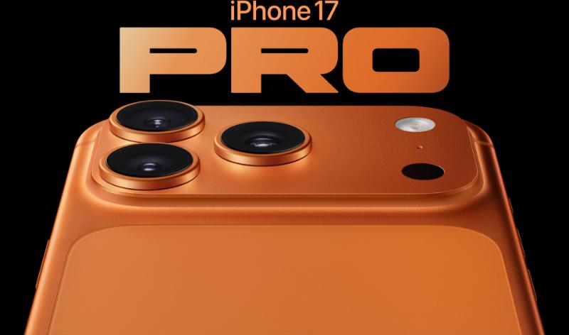 iPhone 17 Pro Deep Blue 256 Go vue avant