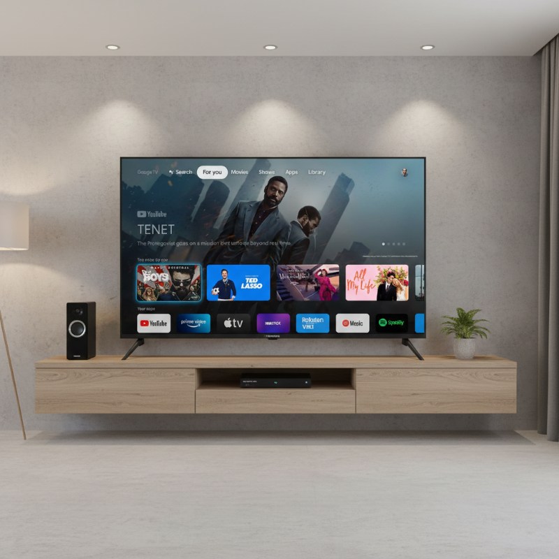 TV Telefunken W3HF 50 pouces Full HD Google TV