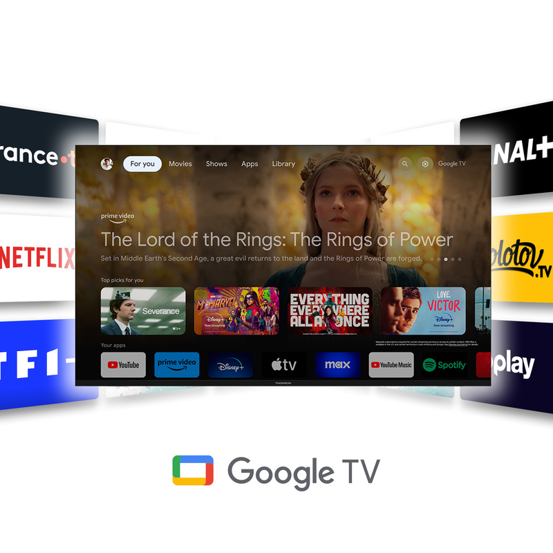 TV 4K UHD Thomson connectée Android