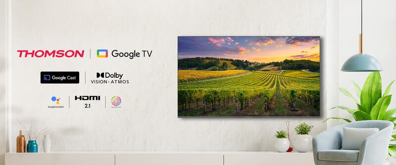 TV Thomson QLED 55 pouces Google TV