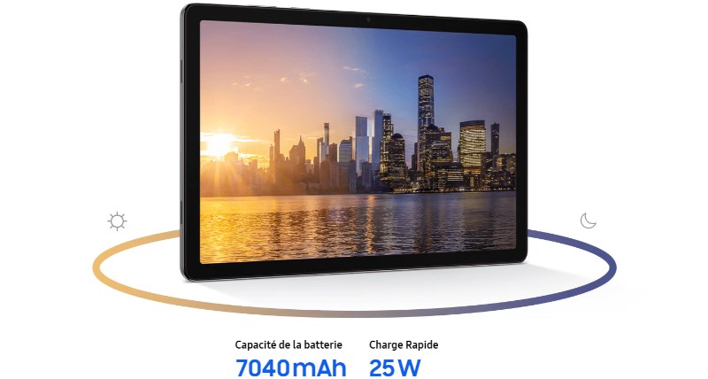 Galaxy Tab A11+ Silver connectivité 5G et Wi-Fi