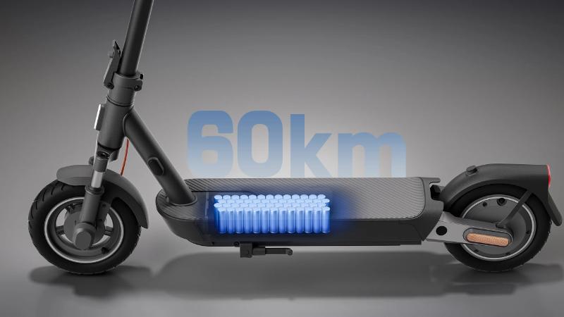trottinette Xiaomi batterie longue durée autonomie 60 km performance