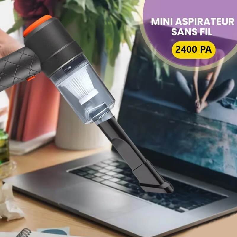Aspirateur portable Gembird compact et pratique pour voiture