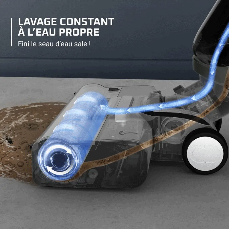 Aspirateur Rowenta autonomie longue nettoyage facile