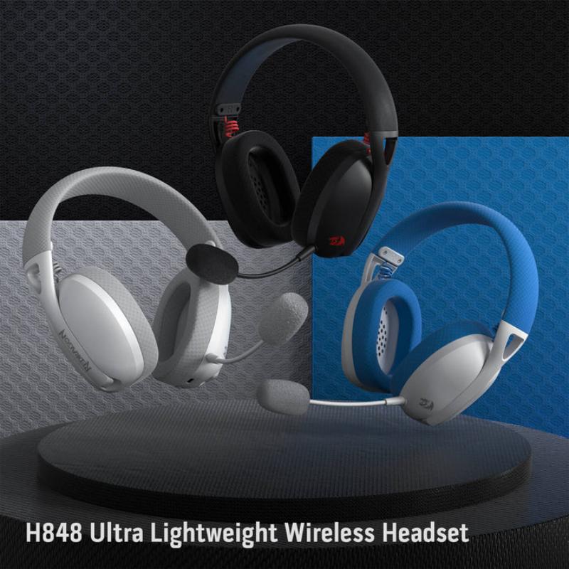 Redragon H848 Pro micro casque bleu pour gaming PC et console