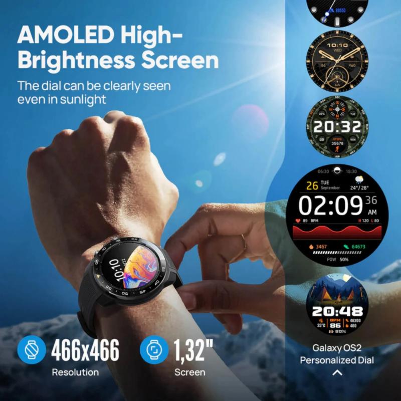 Montre connectée Bluetooth appels notifications sport outdoor