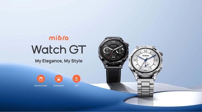 Mibro Watch GT montre connectée noire AMOLED 1.43 pouces