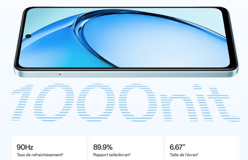 OPPO A3x en promotion avec prix attractif et fonctionnalités avancées