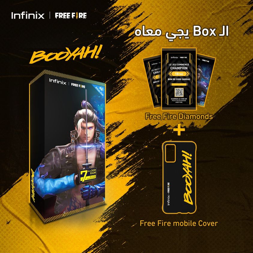 Infinix hot 12 64 Free Fire : chez Oxtek