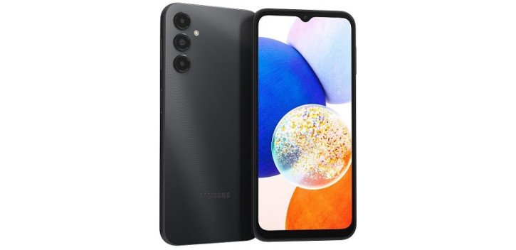 Samsung A14 Prix Tunisie 64 go : noir