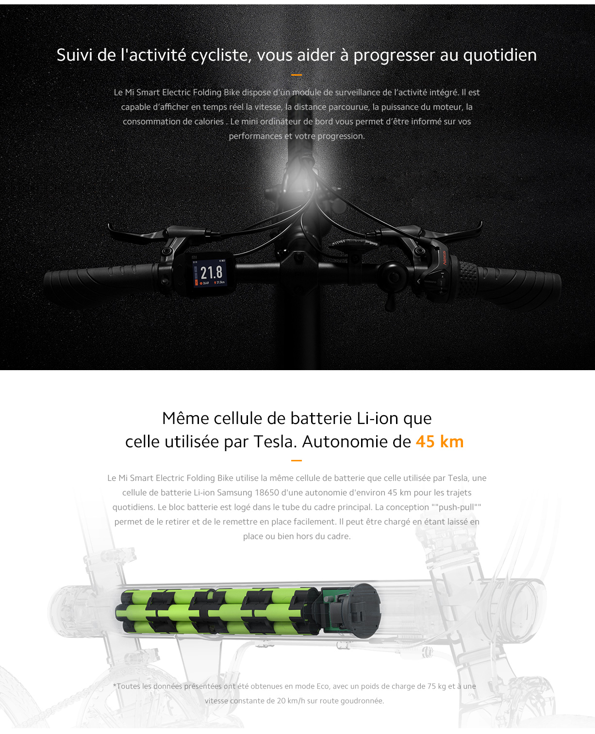 Image: Xiaomi Mi Smart Electric Folding Bike - Foldable Design for Easy Storage and Portability.