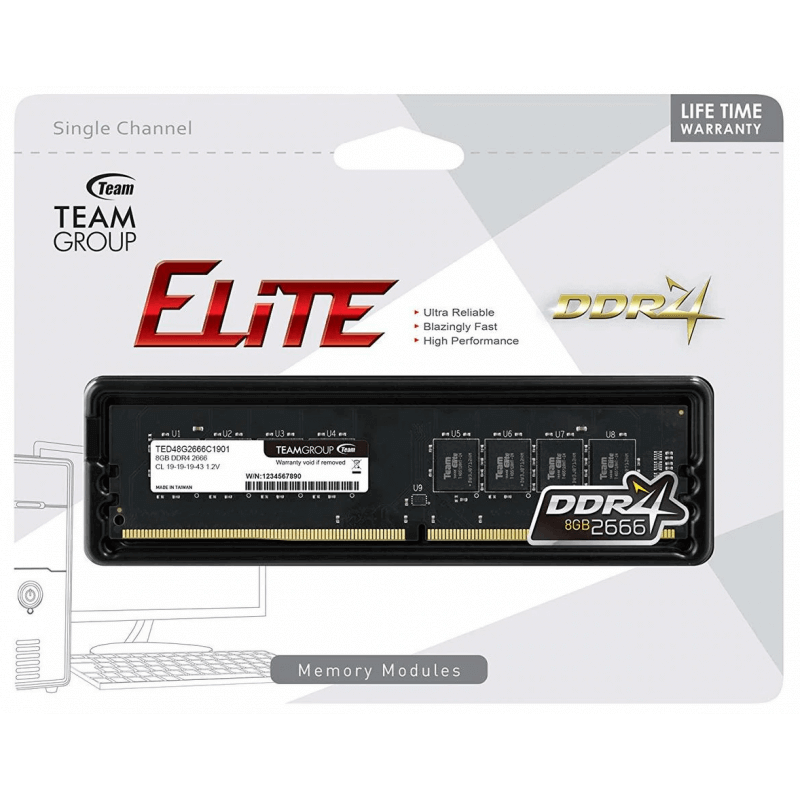 Barrette Mémoire TeamGroup