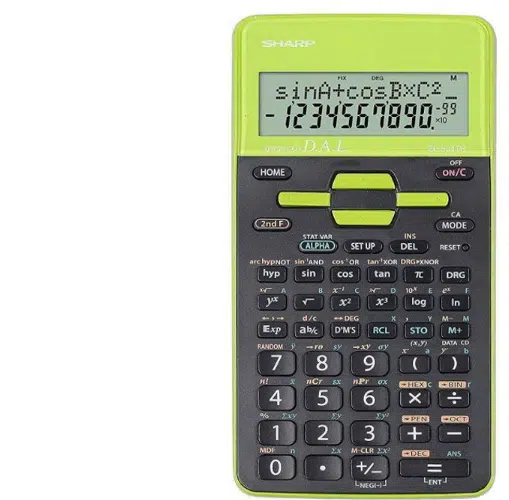 sharp calculatrice scientifique