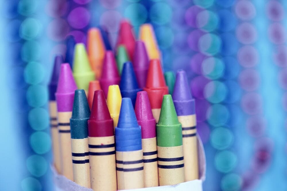 crayons de cire