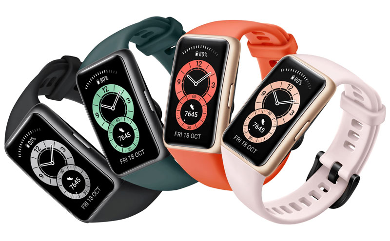 Bracelet Connecté HUAWEI Band 6 - CORAIL (FARA-B19-CORAIL ) chez oxtek