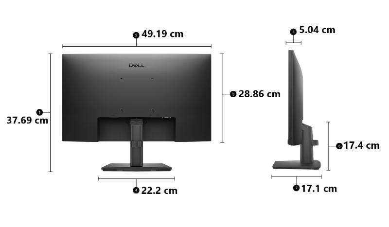 Moniteur Dell professionnel avec HDMI DisplayPort et VGA