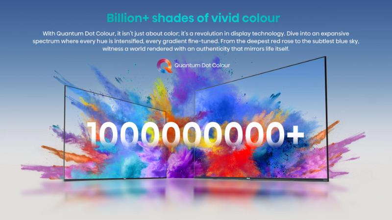 TV QLED 85 pouces 4K UHD affichage ultra détaillé