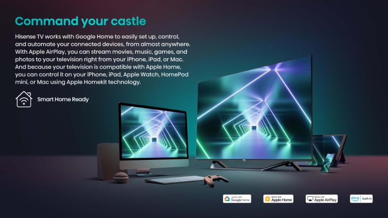 TV Hisense 85″ Smart Home