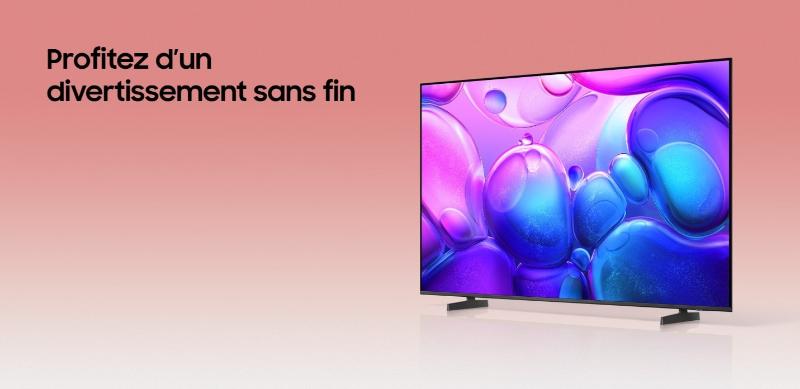 Samsung 65 QLED Q6F TV 4K UHD Smart TV design élégant
