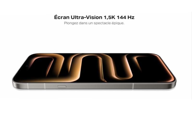 Infinix Note 60 Pro 5G 12Go 256Go Titanium design arrière
