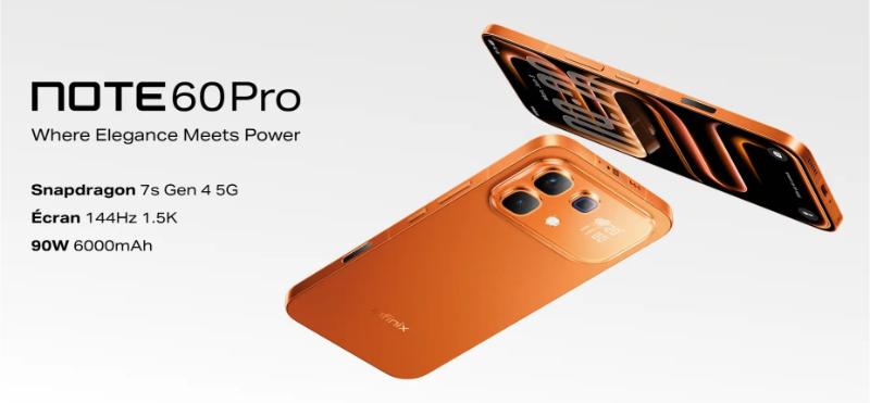 Infinix Note 60 Pro 5G smartphone Deep Ocean Blue 144Hz