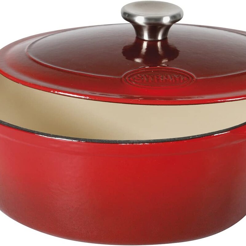 Cocotte Sitram Sitrabella 4 litres rouge 711091