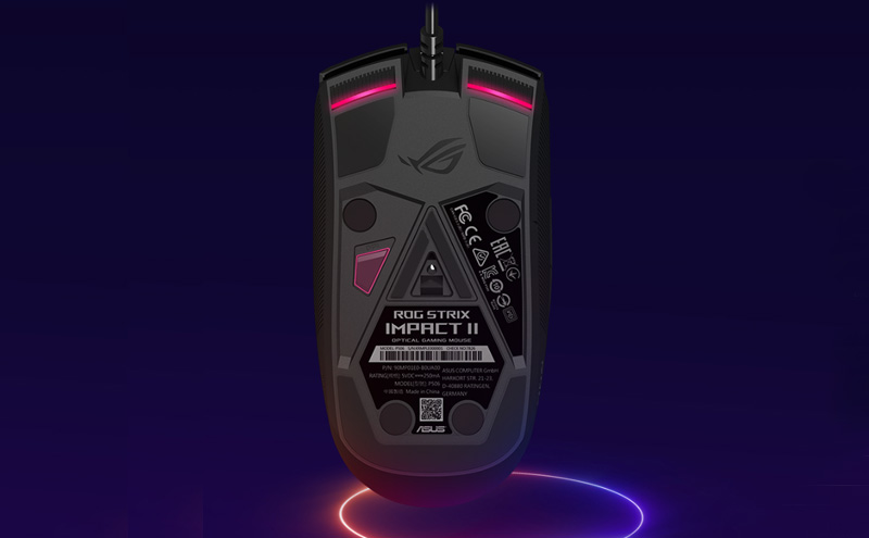 souris usb gaming asus rog strix impact ii tunisie