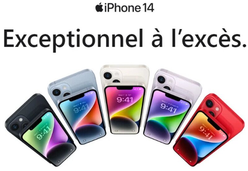 iphone 14 Plus 128o 6go apple tunisie prix