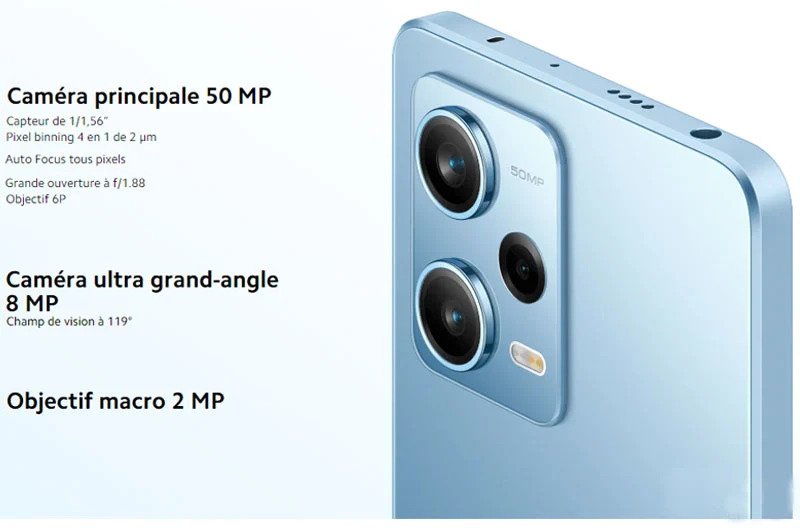 Redmi Note 12 Pro Plus 5G bleu Tunisie